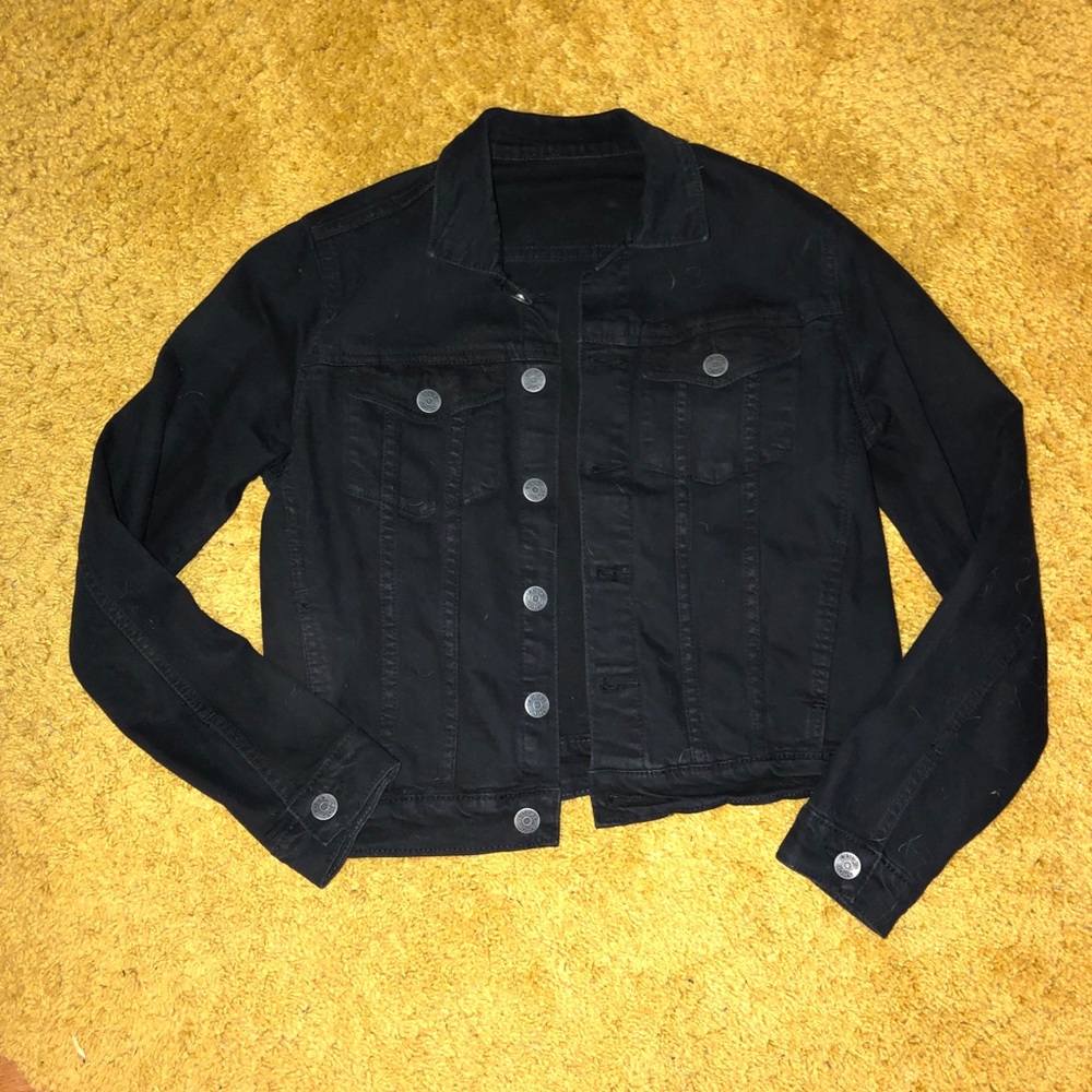 Courtshop Black Denim Jacket